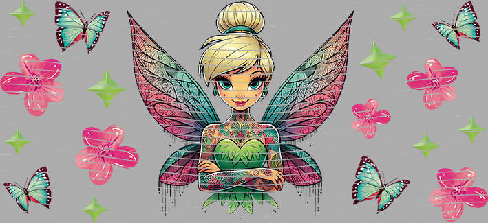 16oz Disney style-D-596